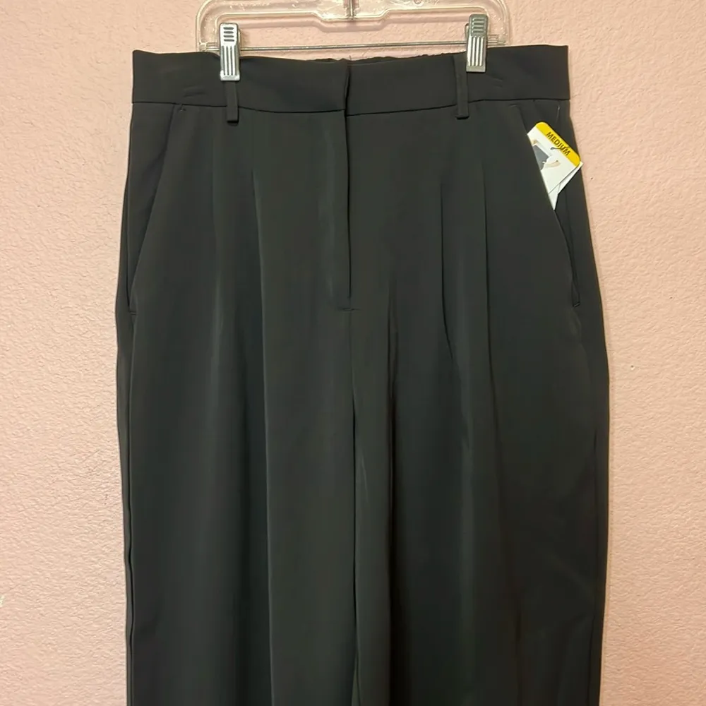 French Connection Women's Wide Leg Trouser Black. Size M - Image 3