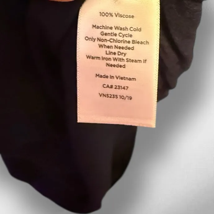 Talbot's‎ Black Wrap Blouse - Image 6