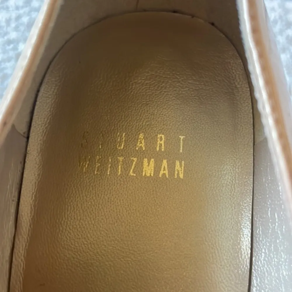 Stuart Weitzman COPY -  Nude Round Toe Pumps - Image 5