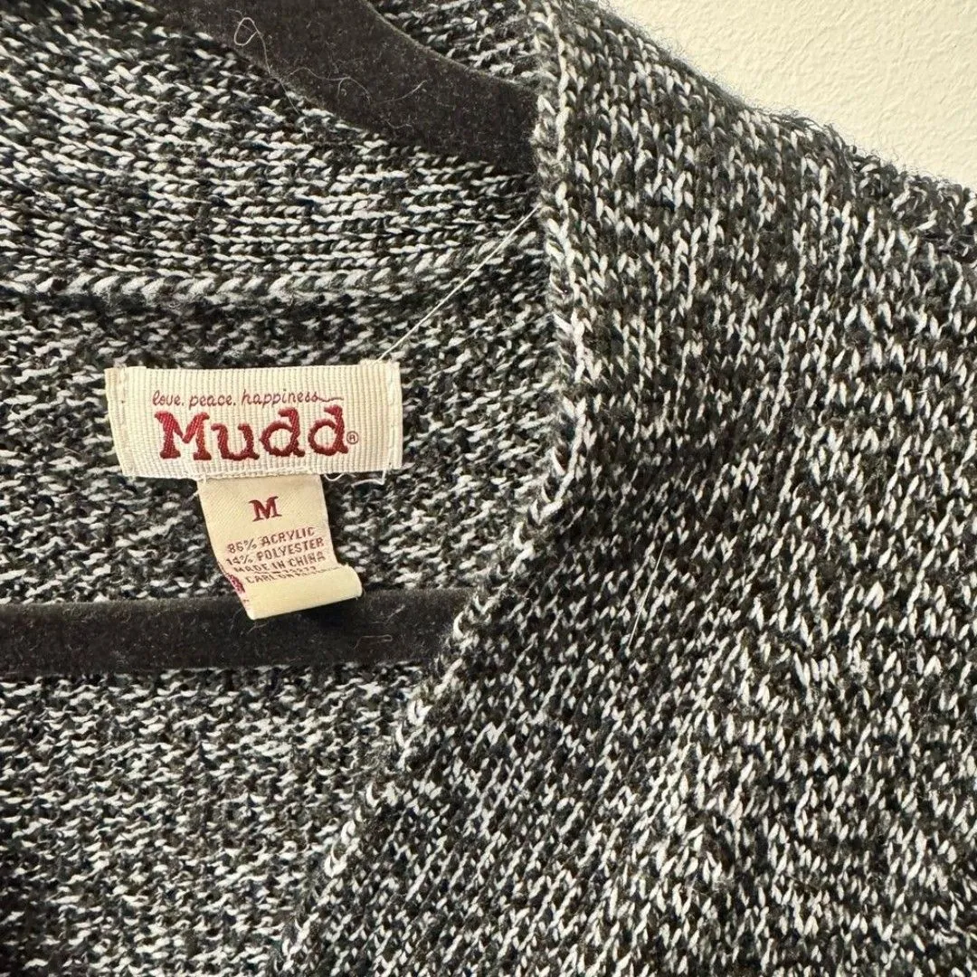 Mudd  Gray button up cardigan - Image 3