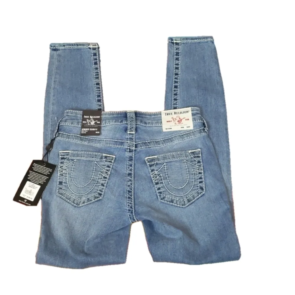 TRUE religion jennie big t curvy mid rise size 25 - Image 5