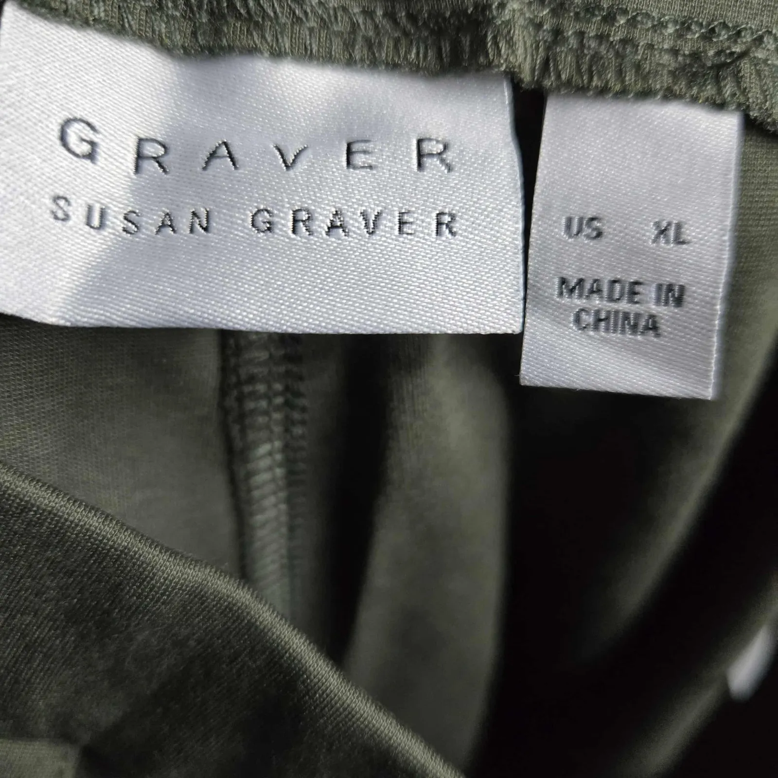 Susan Graver Regular Bi-Stretch Pull-On Slim Leg Ankle Pants Size XL Royal Green - Image 3