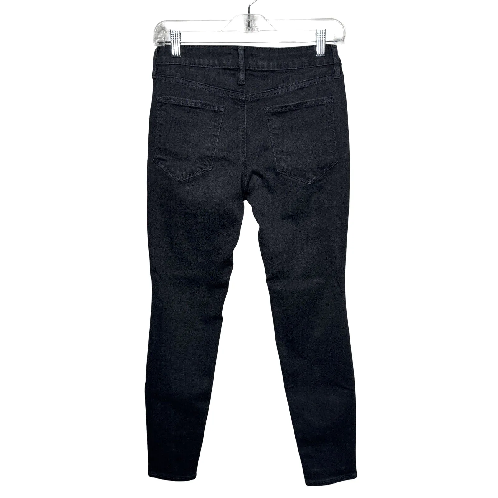 Athleta Jeans Womens 6 Petite Black Flex‎ Ultra Skinny Everyday Neutral Casual - Image 2