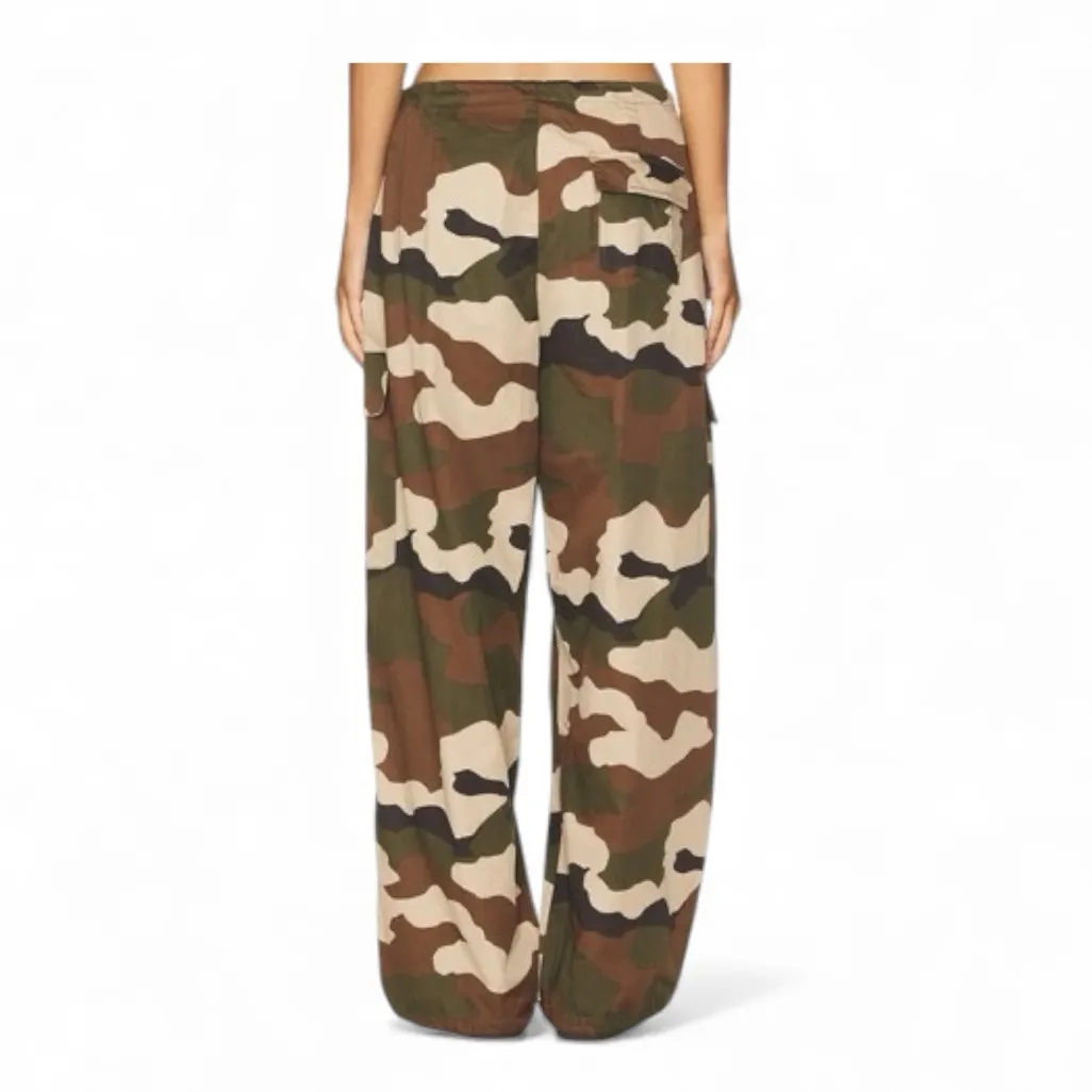 GOOD AMERICAN Parachute Pant in Fatigue Green Amo01 Size XS Sold out on Revolve - Image 9