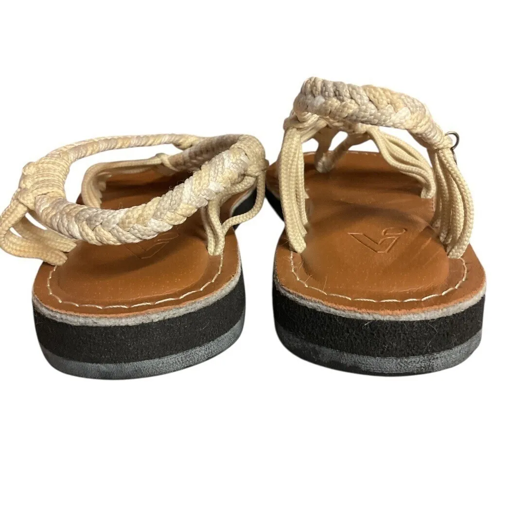 Vines Women's Islandwear Women's Braided Slingback Flat Sandals‎ Size 6.5 - Image 10