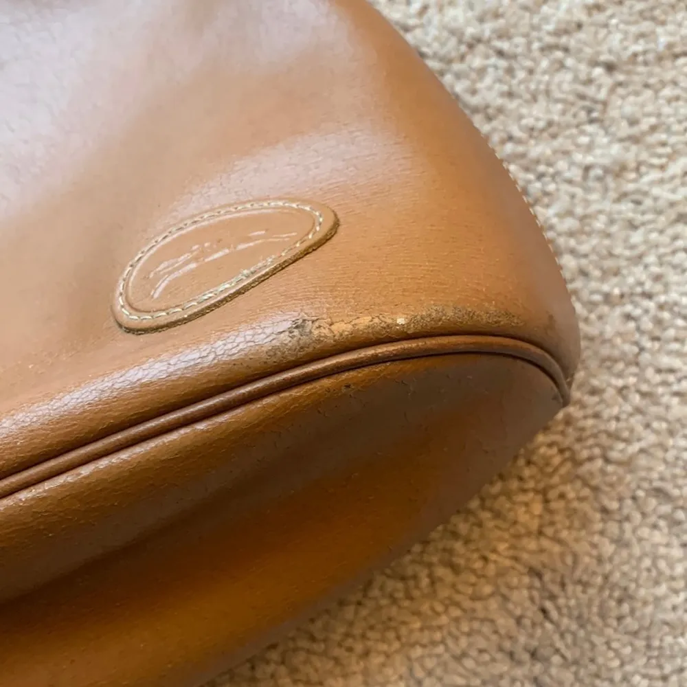 Longchamp | Longchamp leather crossbody satchel - Image 8