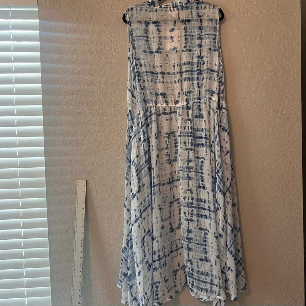 LULAROE Long Beach Kimono Cardigan Open Front Swimsuit Cover Up BREEZY NWT #136 - Image 2