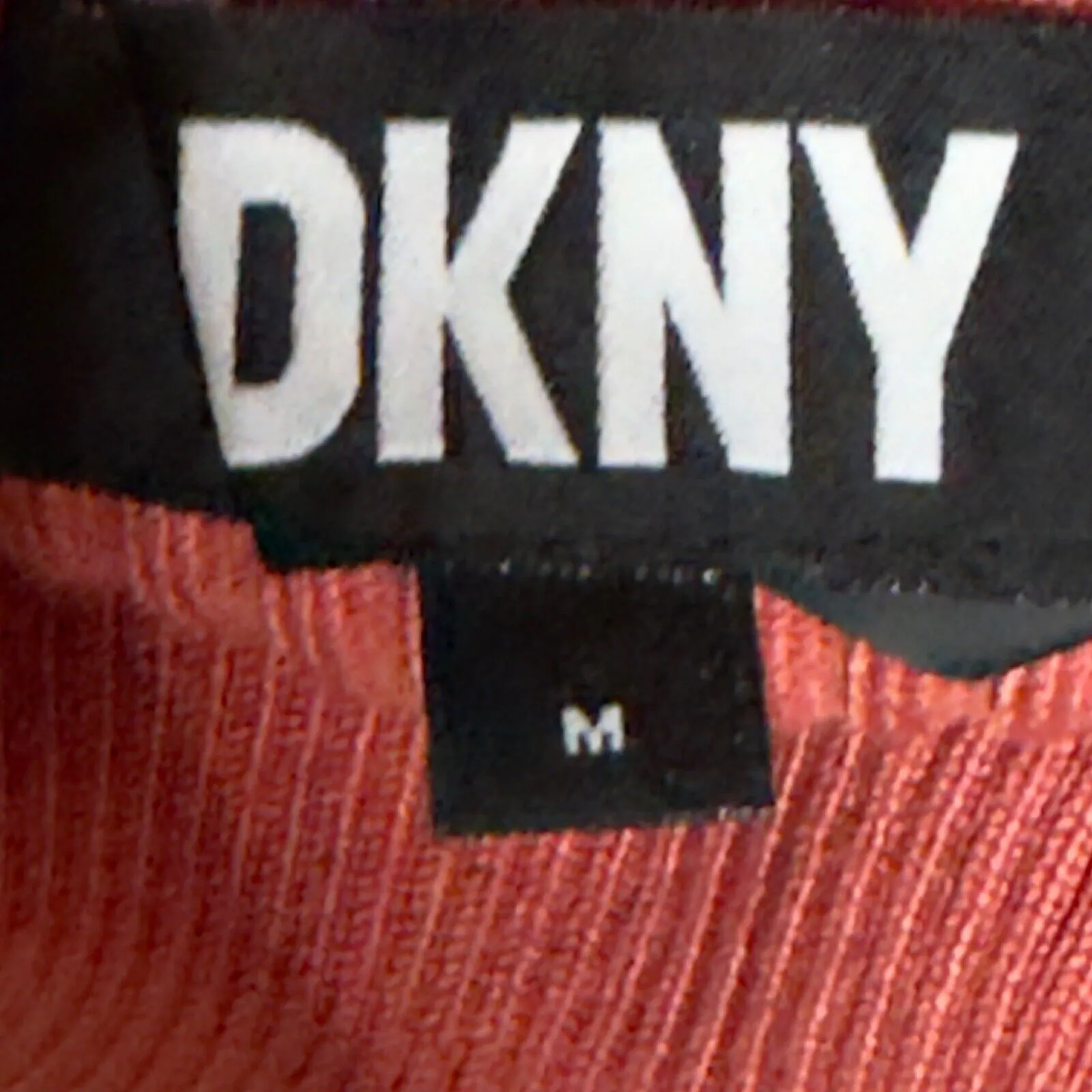 DKNY Ribbed Sleek Turtleneck Femininity Sweater NWT Women's Size Medium - Image 8