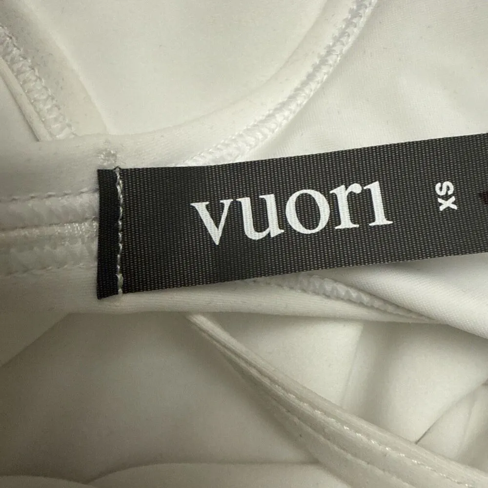 Vuori Volley Dress Sleeveless A-Line Activewear Tennis White Size XS New $108 - Image 4