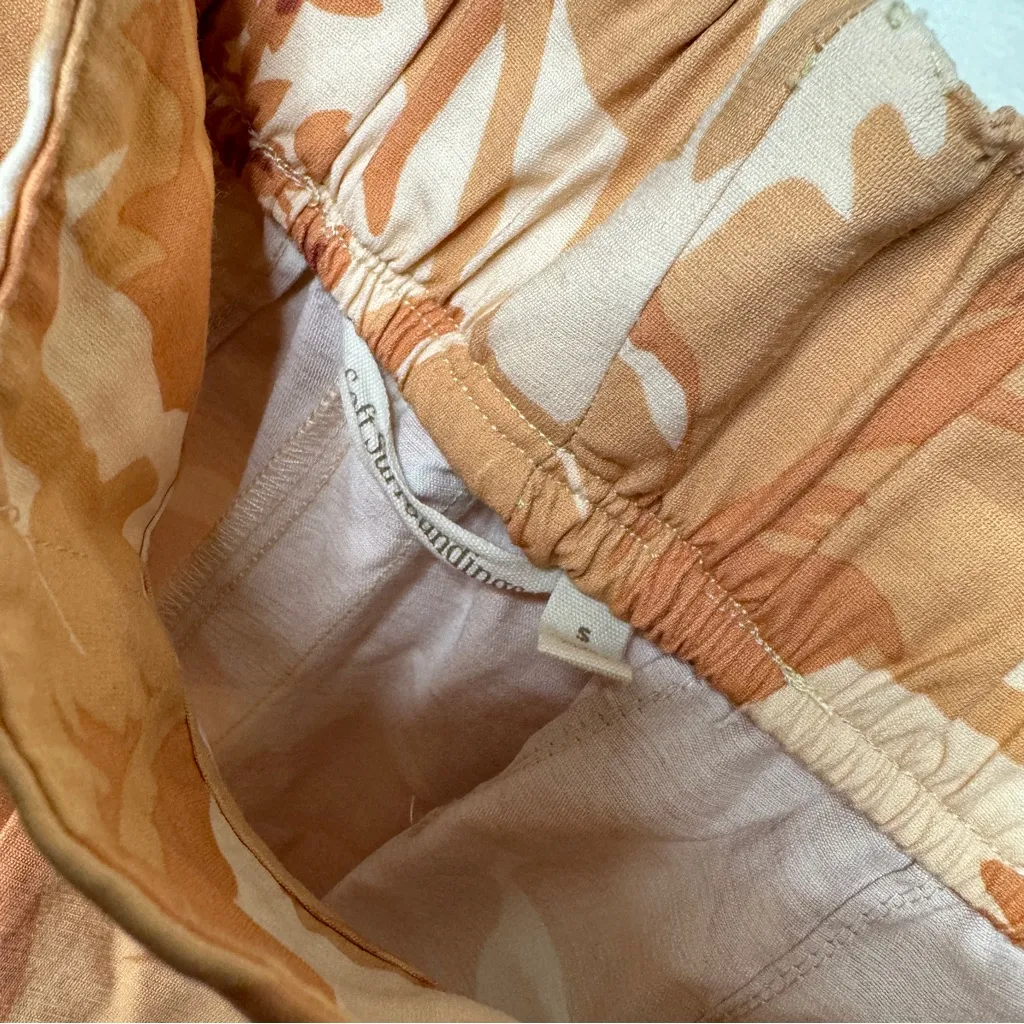 Soft Surroundings Grand Garden Wide Leg Trousers in Canyon Sunset size S Small - Image 6