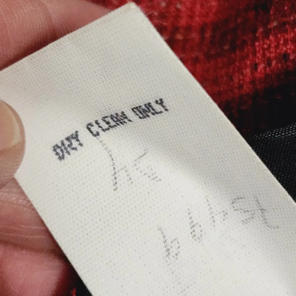 Vintage Carole Little leopard tweed embroidered waiatcoat vest size 12 - Image 7