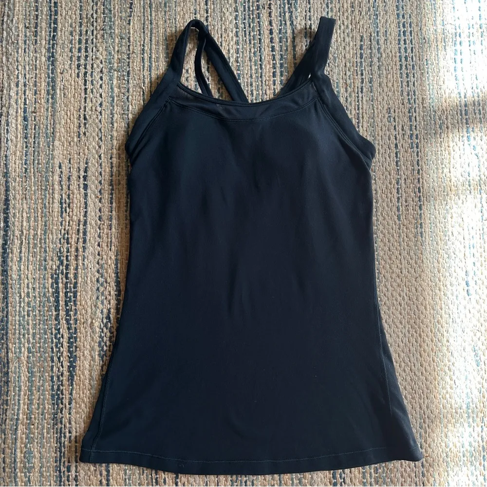 Rally Your Heart Tank Top in Nocturnal Teal Dark Navy Size 6 - Image 3