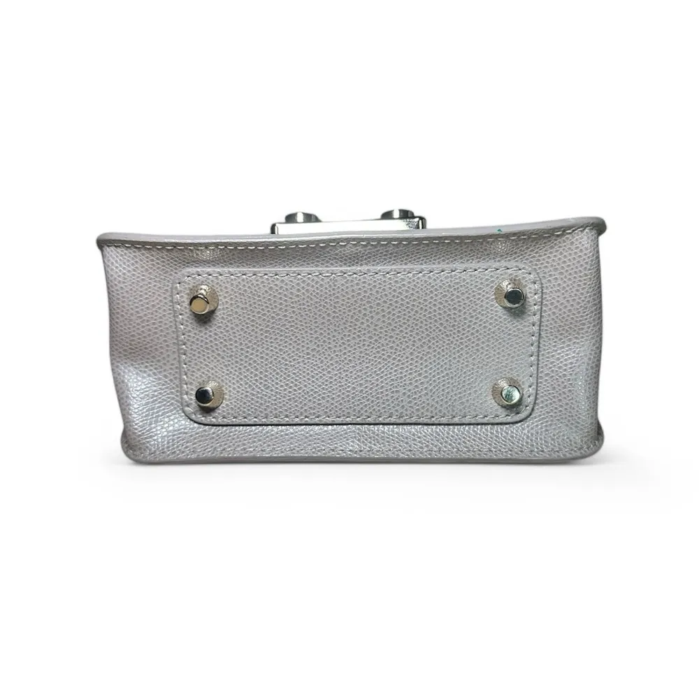 Furla Silver Metropolis Mini Bag - Image 6
