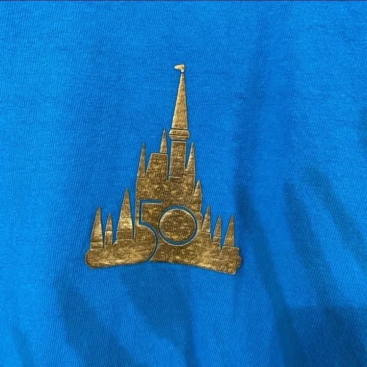 Disney parks 50th anniversary goofy Mickey Donald & Pluto spirit jersey M - Image 7