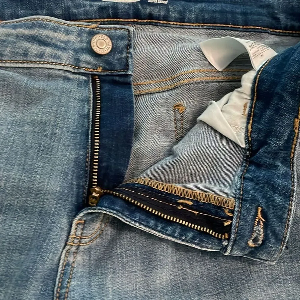 Old Navy Rockstar Skinny Denim Blue Jeans Womens Size 14 Casual - Image 3