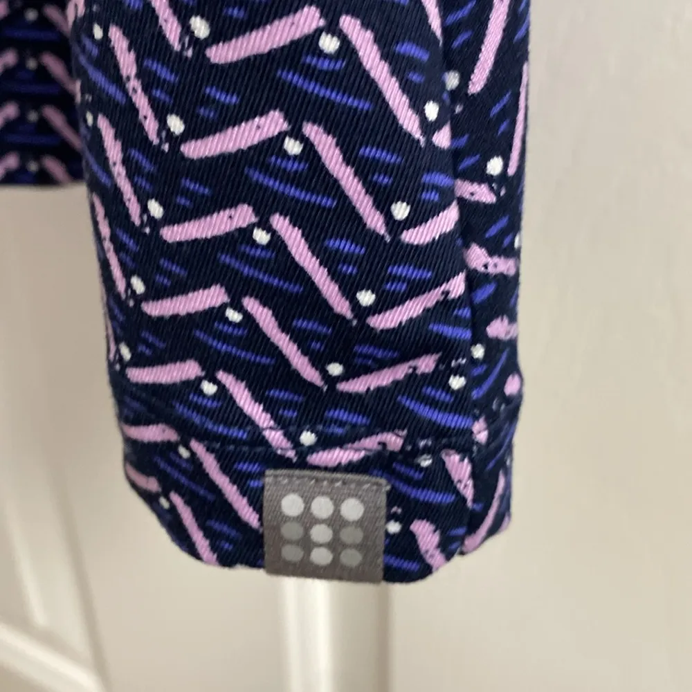 Title Nine Wrapper's Delight Dress Pallay SwiftSnap Wrap Design Size S - Image 15