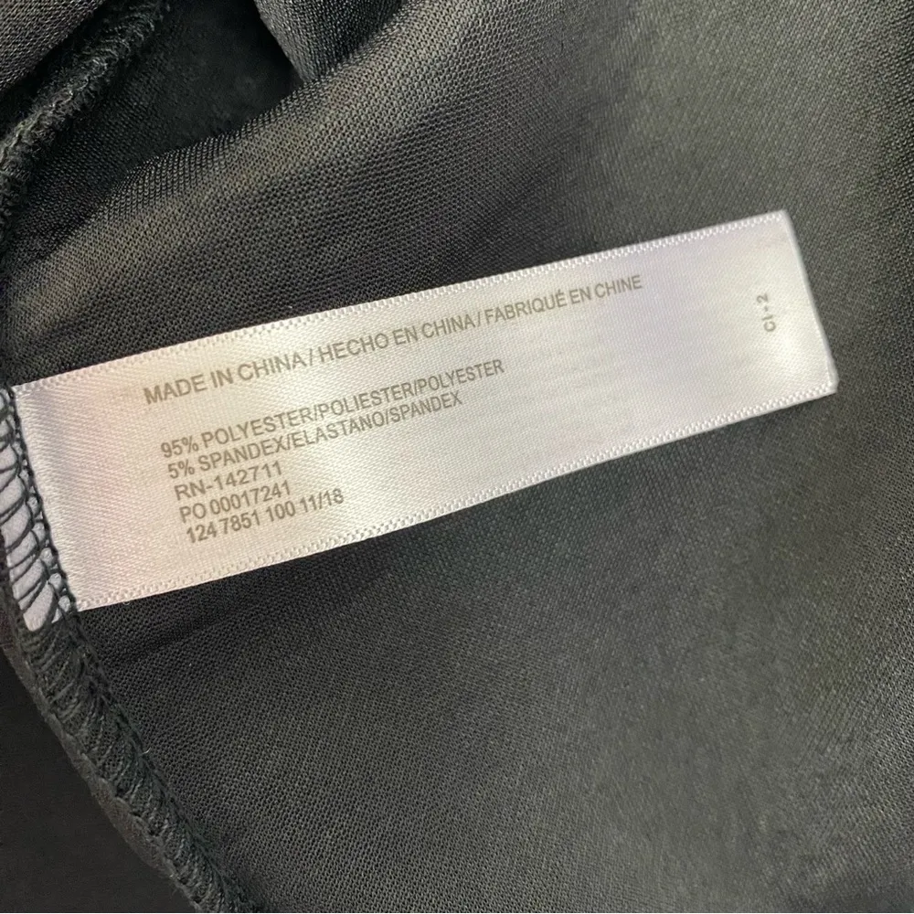 Eloquii Shirred Puff Sleeve Mini Dress Little Black Dress LBD - Image 8