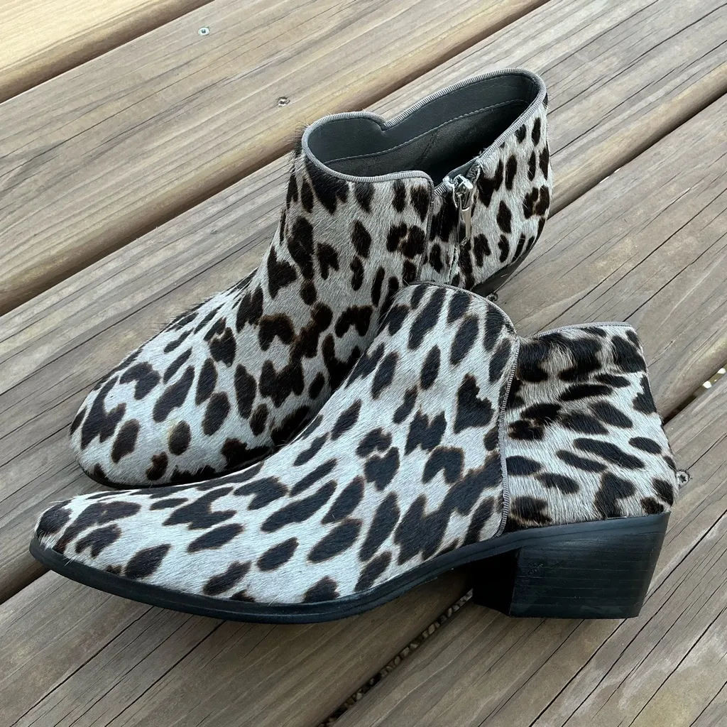 Sam Edelman real leather booties 🐯🐯 - Image 2