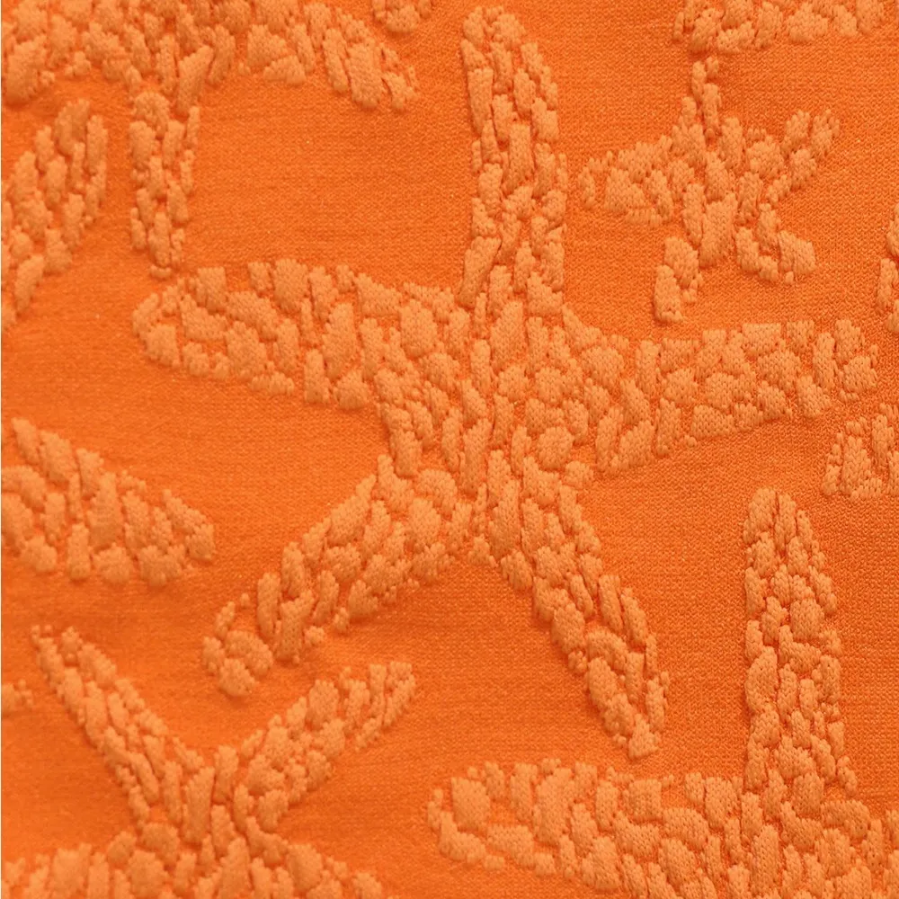 Berlook Orange Starfish Knot Bikini Top and Bottom Size M - Image 5