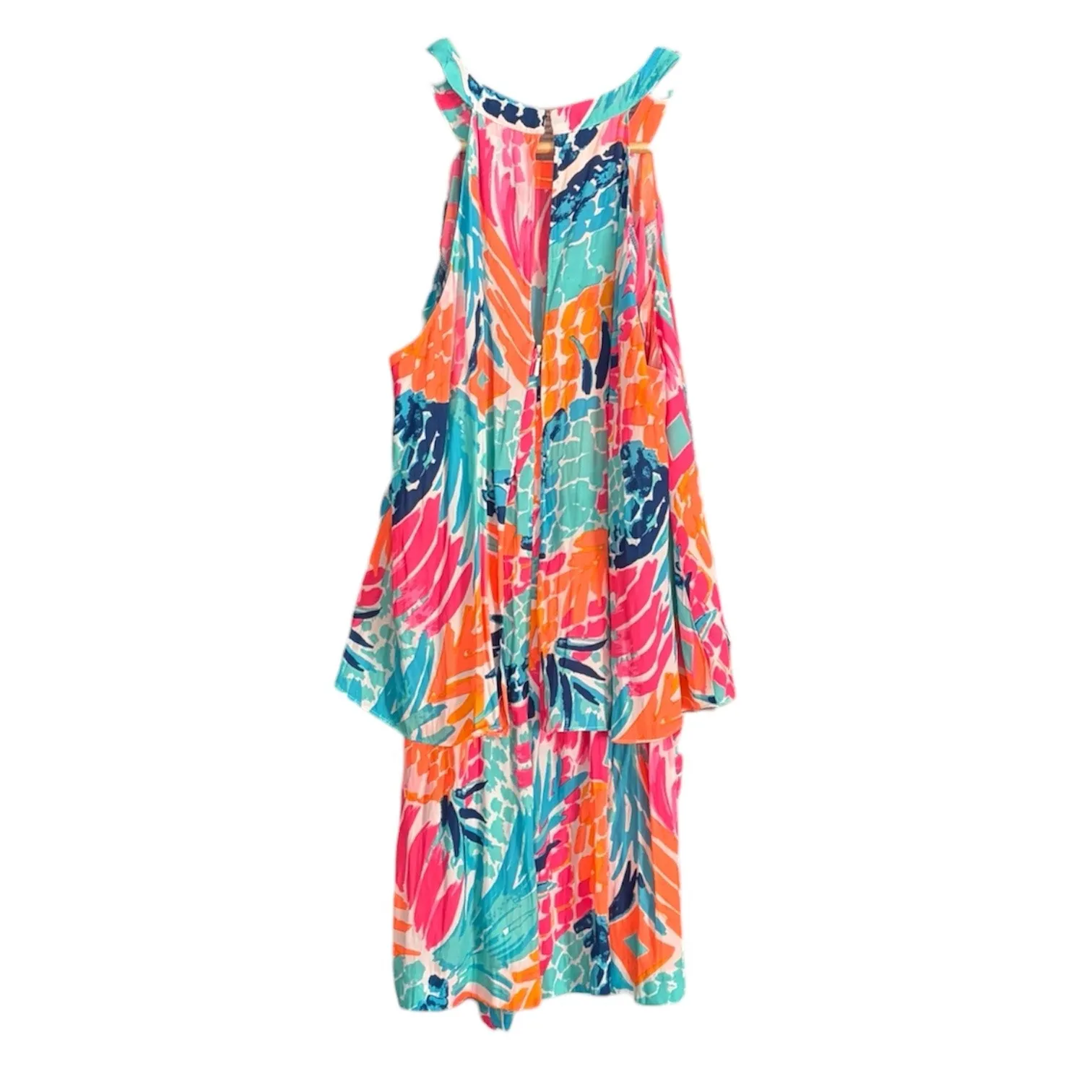Lilly Pulitzer Edona Romper Goombay Smash 00 - Image 2