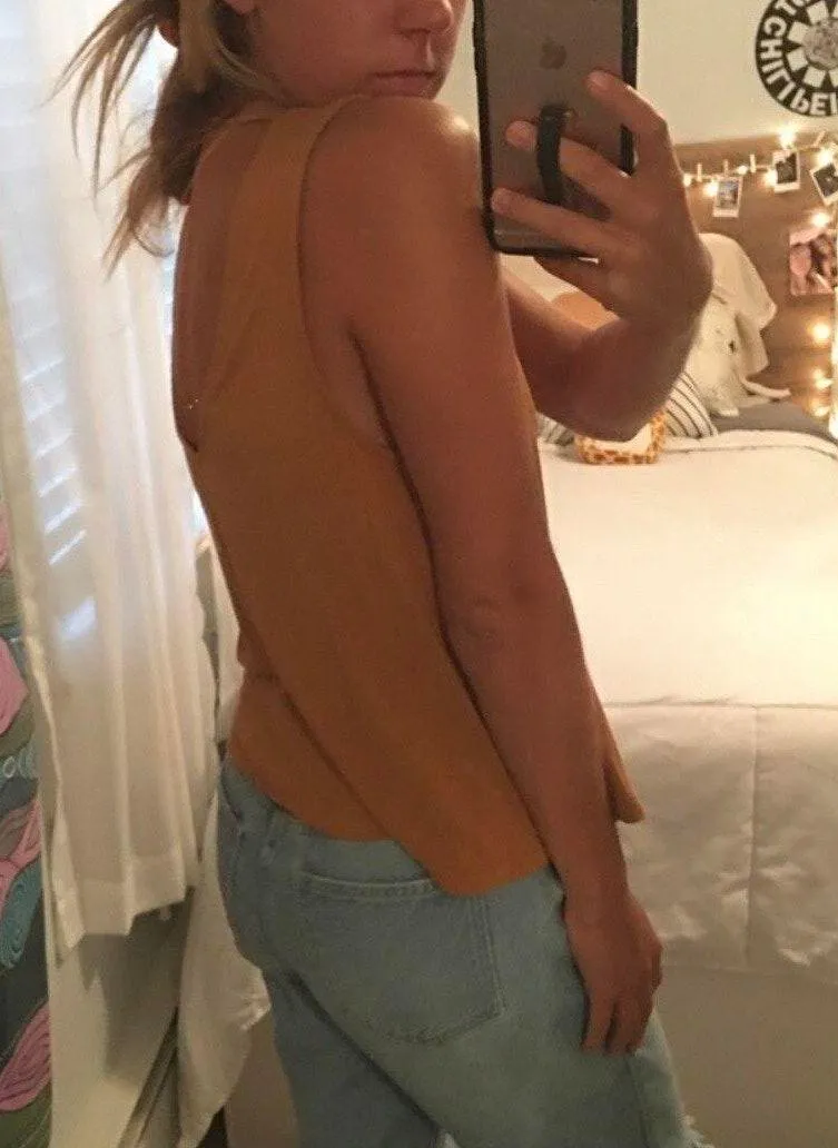 Forever 21 Contemporary Mustard Tank - Image 5