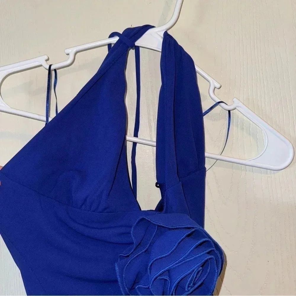 NWT Zara Blue Rose Bodysuit - Image 11