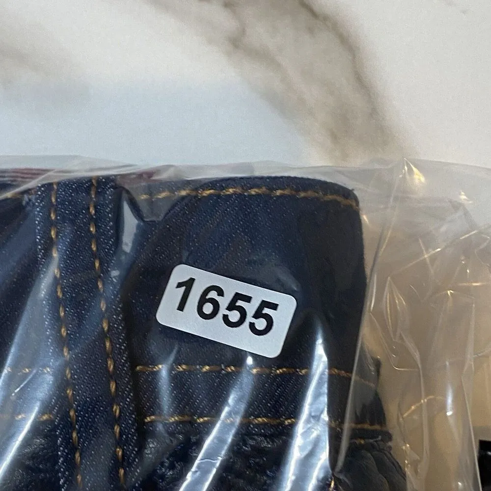 Grace In LA Jeans Womens 31 cropped‎ quilted pockets plaid cuffs - Image 16