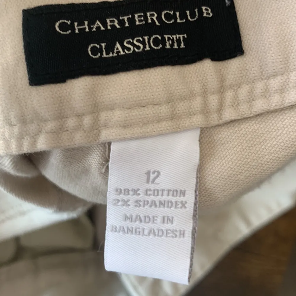 Charter Club Classic Fit Sand Shade Capri Pants Sz 12 NWT - Image 13
