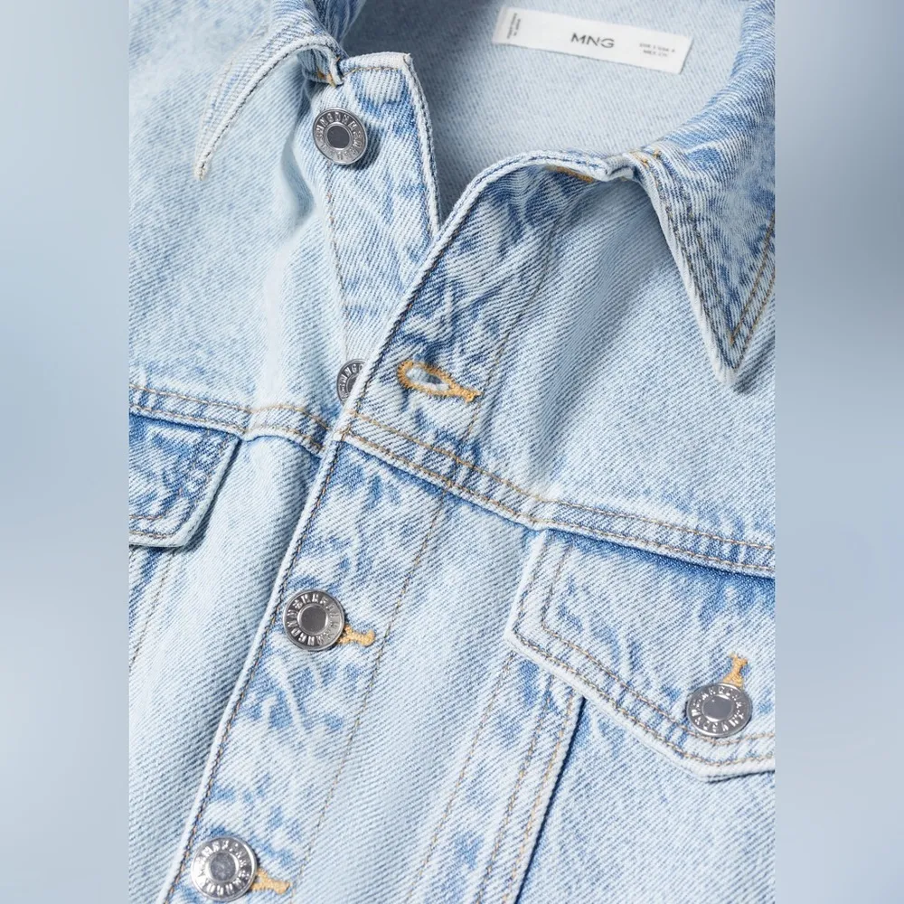 MANGO • DENIM DRESS  WITH POCKETS • NWT - Image 9