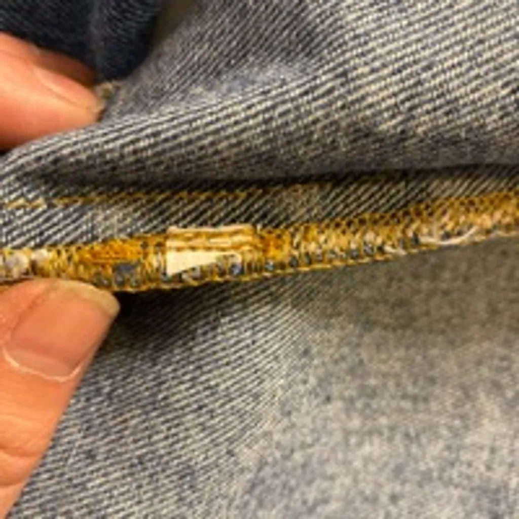 Forever 21 Denim Overall Dress Mini Grunge Style XS - Image 4