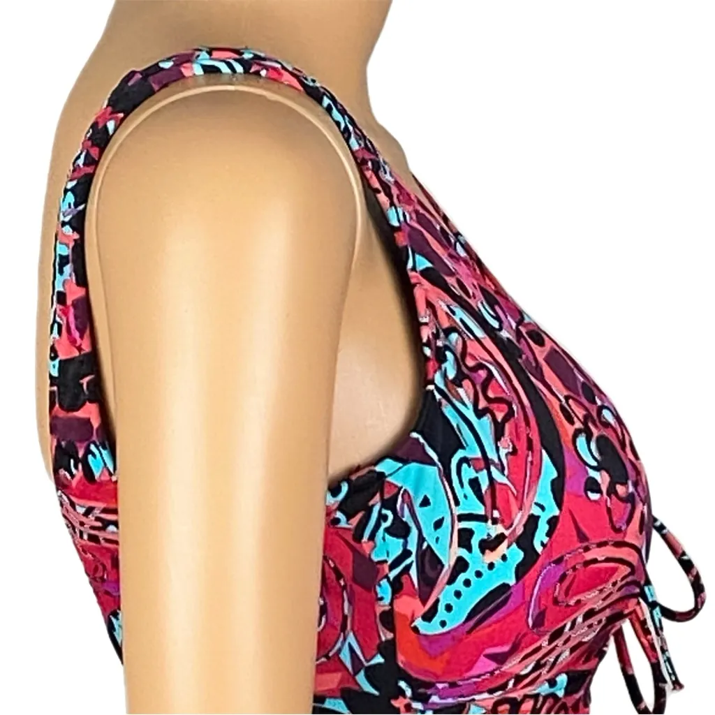 MAGICSUIT by MIRACLESUIT Yasmin onepiece multi-color swimsuit in Dynasty Size 10 - Image 6