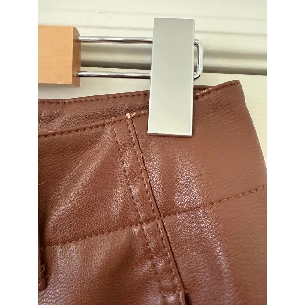 Aritzia Wilfred Free Pleather Pants Womens 0 flawed - Image 6