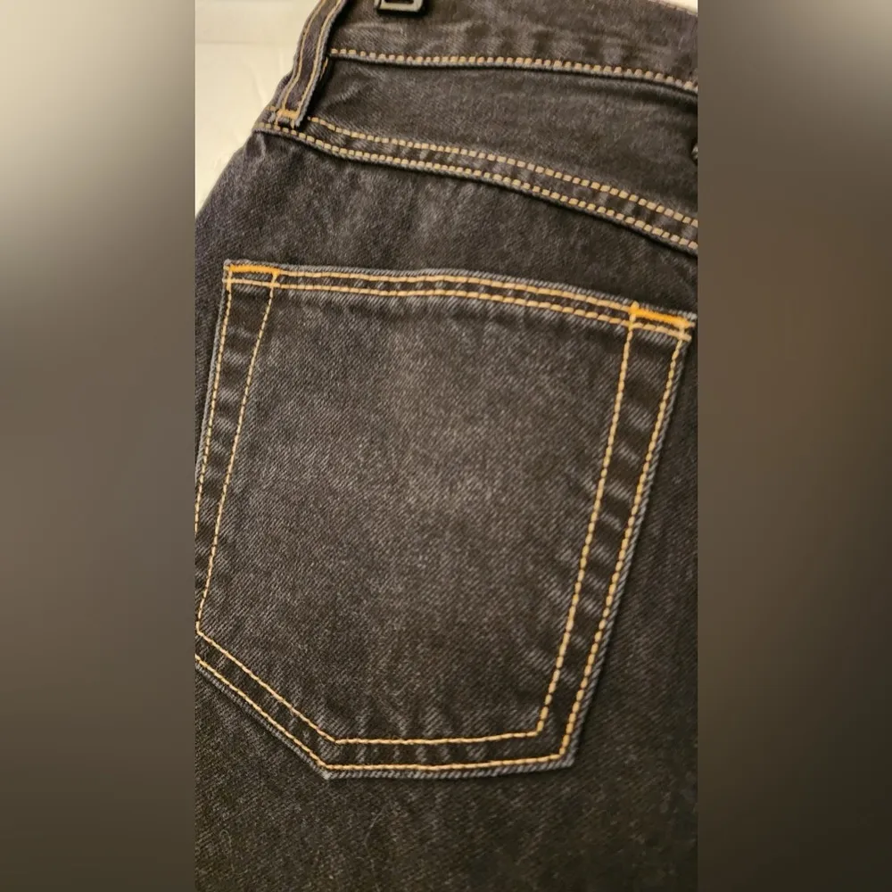 SLVRLAKE Frankie Double Yoke High Rise Blue Night Flight Women’s Jeans Size 26 - Image 11