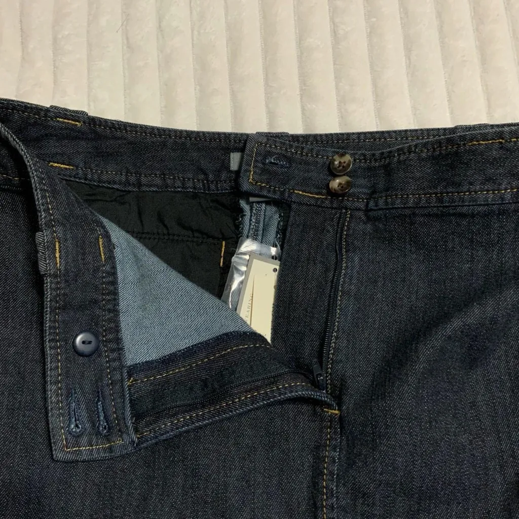 NWT Ann Taylor Denim Midi Skirt Size 8 - Image 4