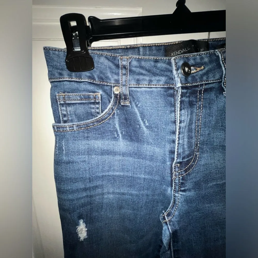 Kendall + Kylie The Ultra Babe Skinny Jeans Size 1/25 - Image 13