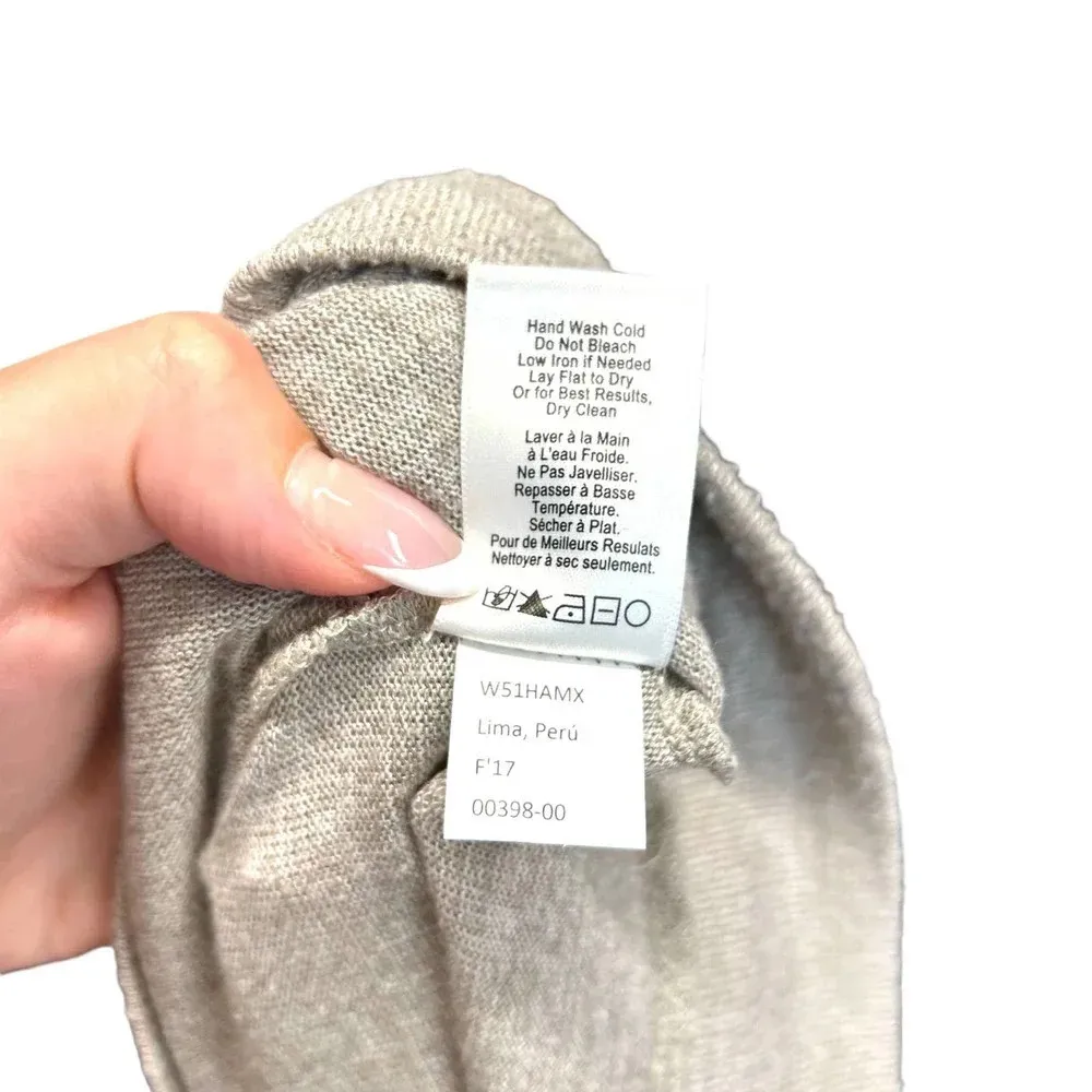 Nation Ltd  Beige Tan‎ Pullover Sweatshirt Top Size Medium - Image 8