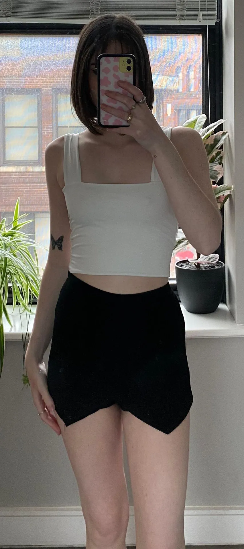 Black Envelope Skort - Image 2