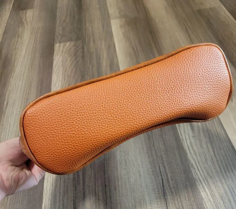 NEW Brown Faux Leather Crossbody Satchel Simple Messenger Bag - Image 12