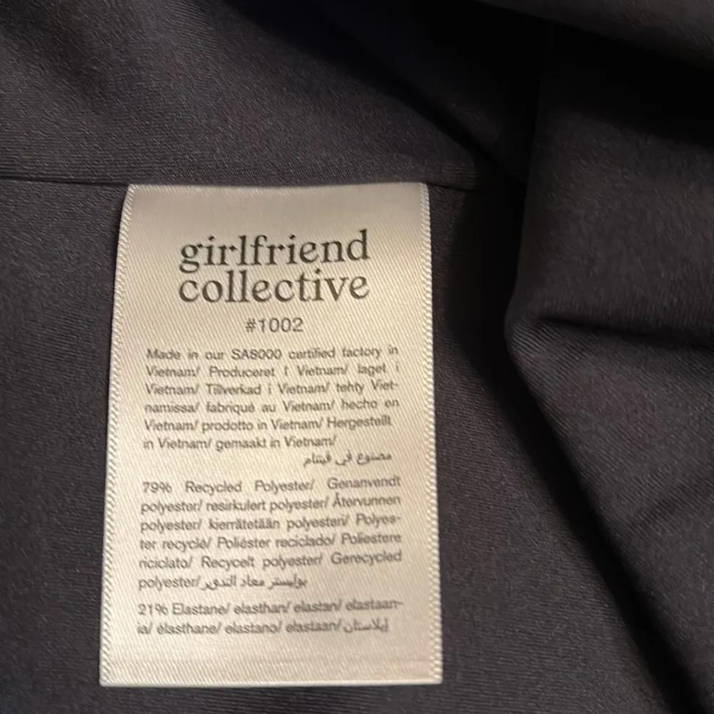 Girlfriend Collective Paloma Racerback Bra black Size S NWT - Image 6