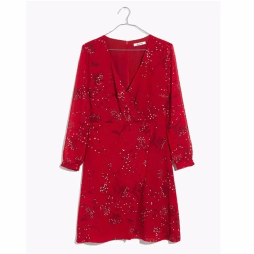 NWOT Madewell Hazelwood Faux Wrap Mini Dress - Image 7
