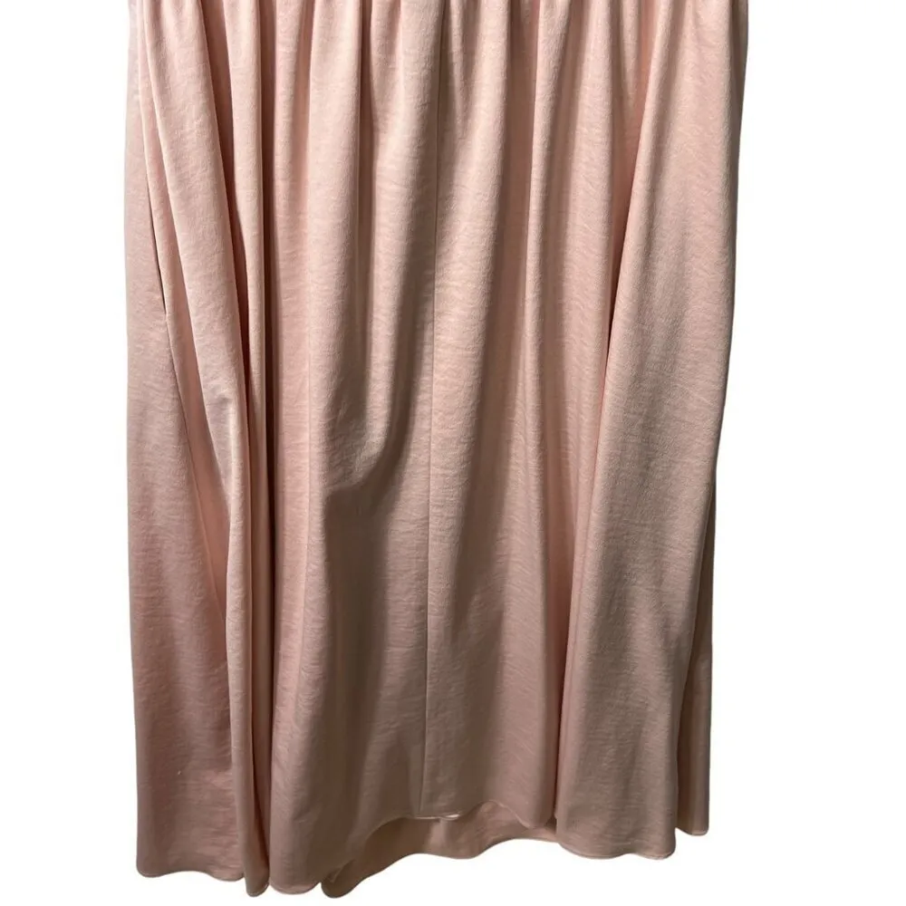 Gal Meets Glam Margie tie waist pink midi dress women’s size 12‎ - Image 5