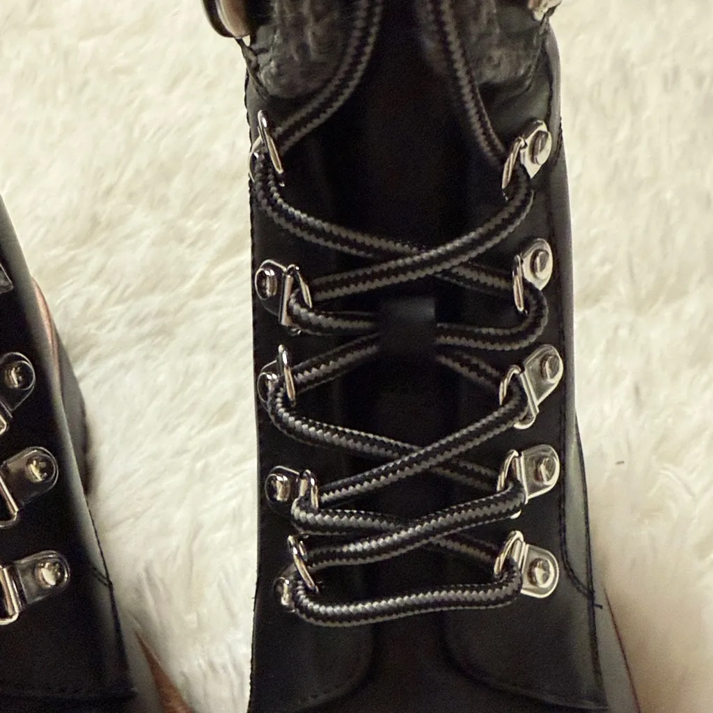New without box Black Leather Women's Boots - Image 4