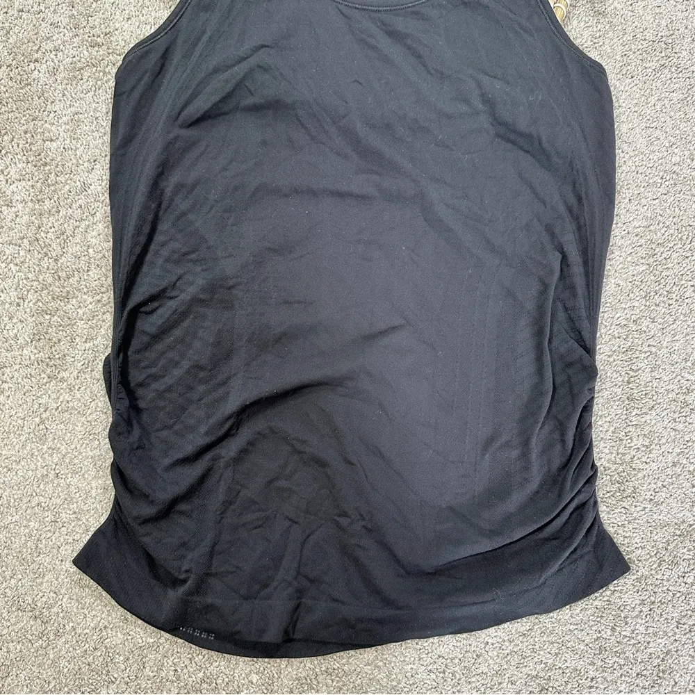 Athleta Women’s Speedlight Seamless Tank Top Sleeveless in Black L - Image 4