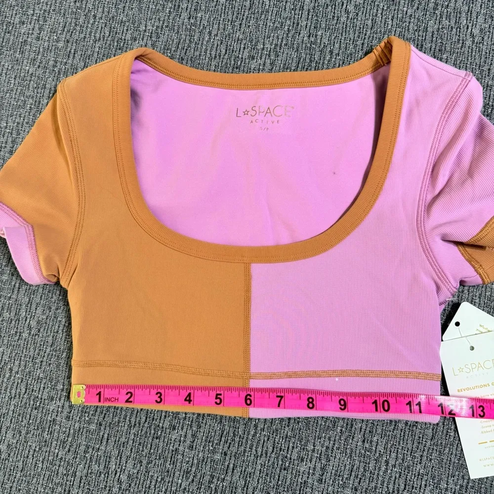 L Space Revolutions Ribbed Colorblock Crop Top - Image 16