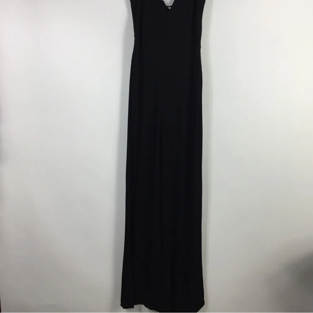 Flynn Skye Lace Up Back Wide Leg Jumpsuit Black XS - Image 6