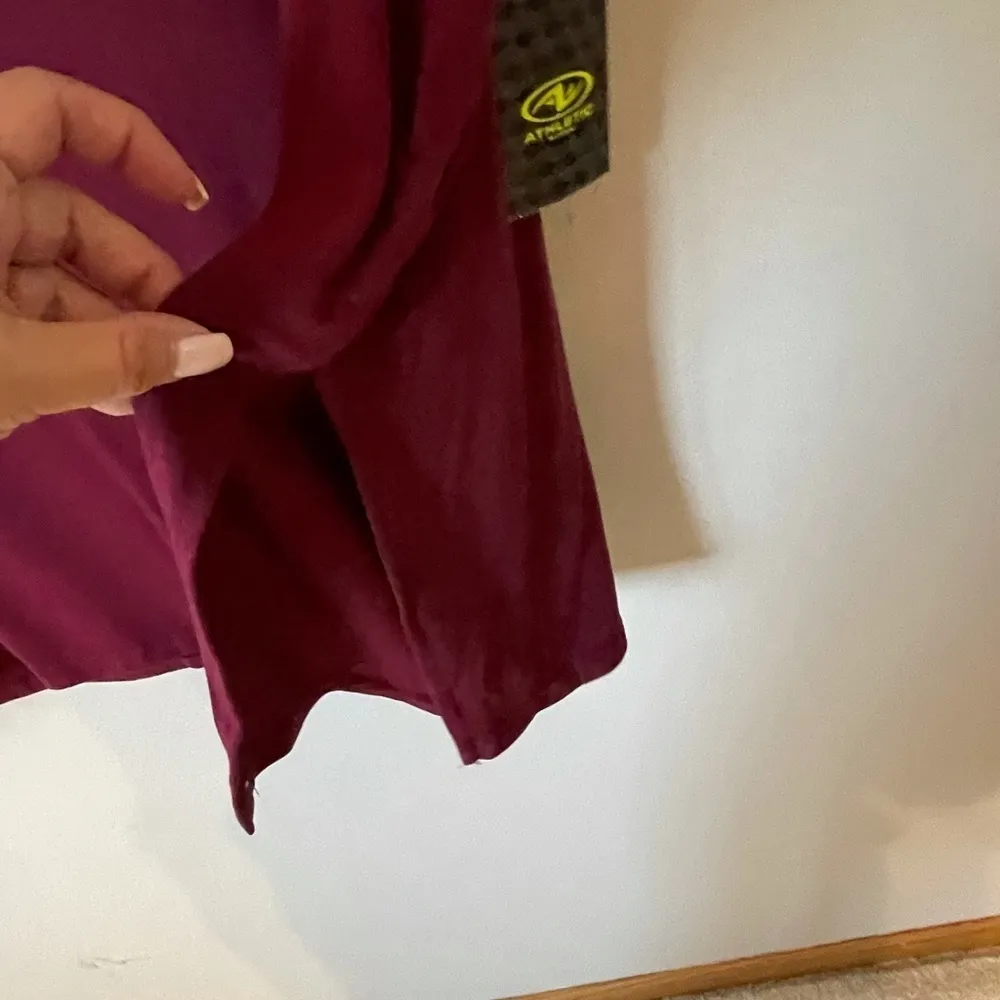 Athletic Works Tank size 5X in burgundy NWT sleeveless workout summer hot layer - Image 7
