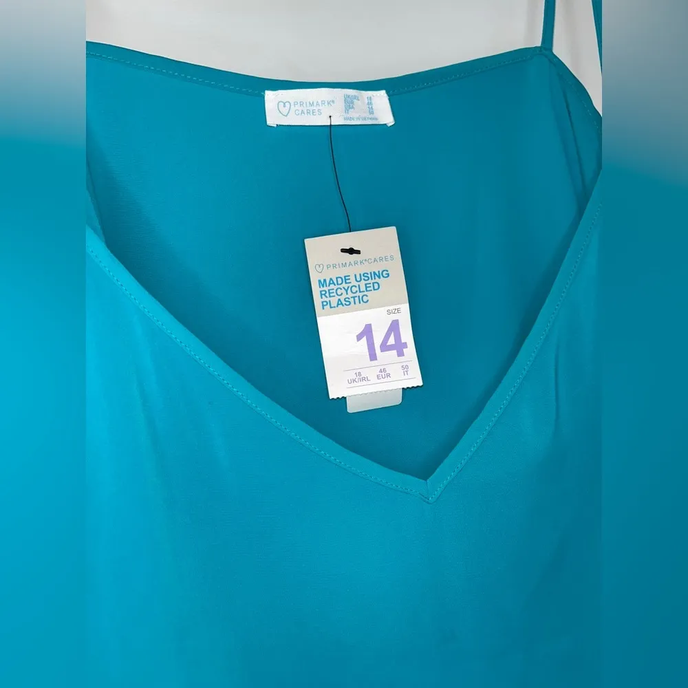 Primark Teal  Cami Top - Image 6