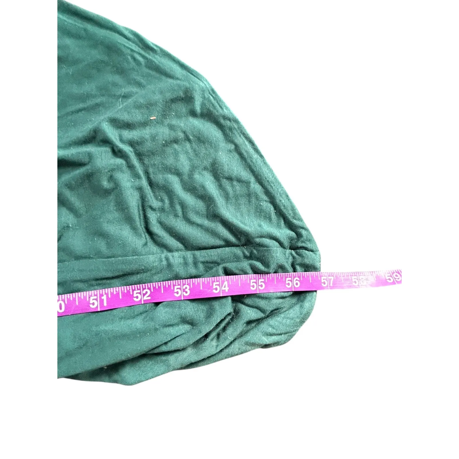 Lovers and Friends Sundance jersey maxi dress everglade Green V Neck Twist Front - Image 6