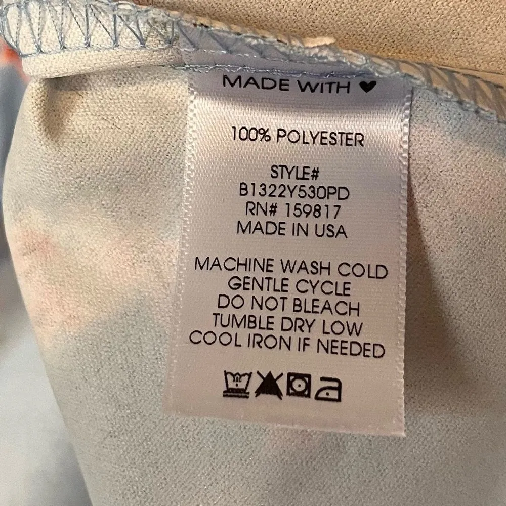 Arula Blue And Pink Top‎ Size X (XL) - Image 7