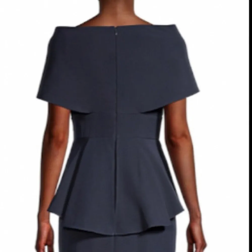 AIDAN MATTOX GOWN WITH SHAWL DRAPE | 10 - Image 9